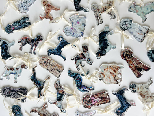 "Golden Retriever Light" ornament