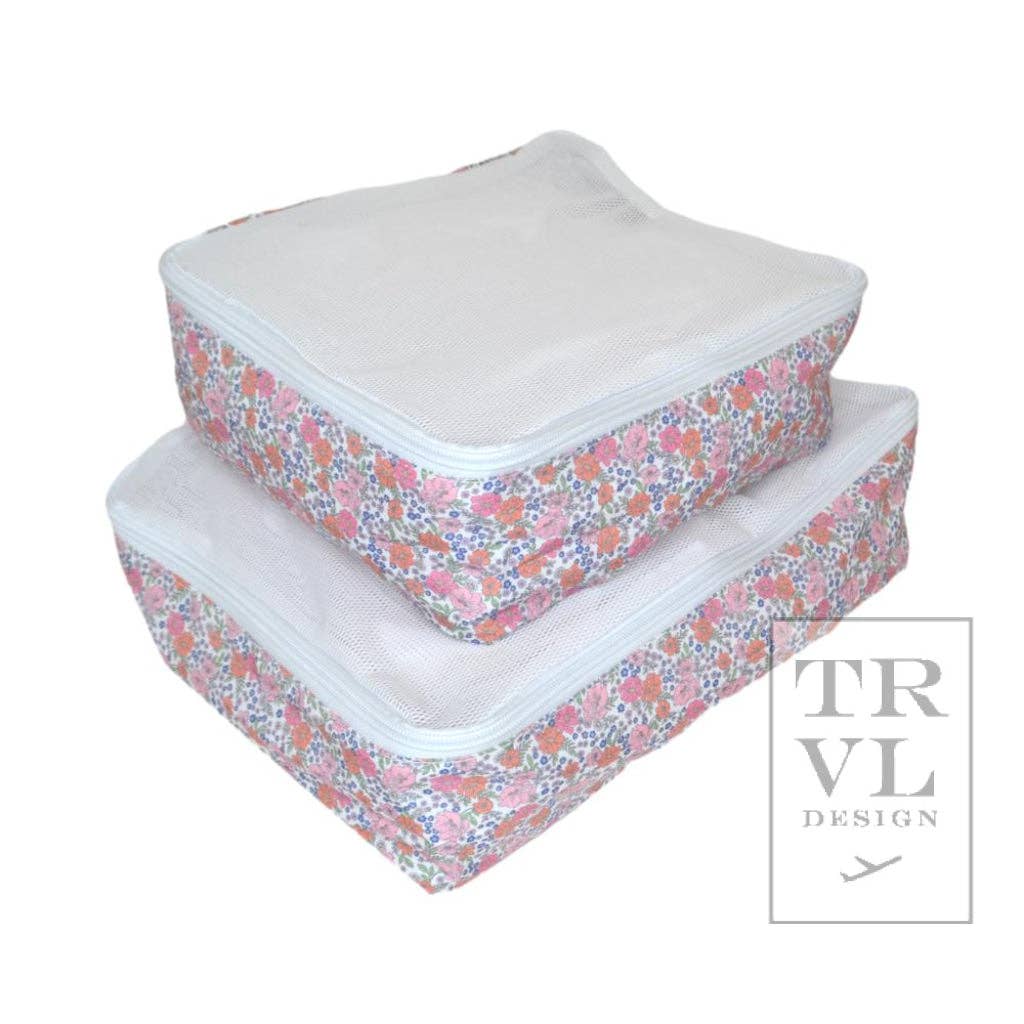 Mini Squad Packing Cubes - Garden Floral