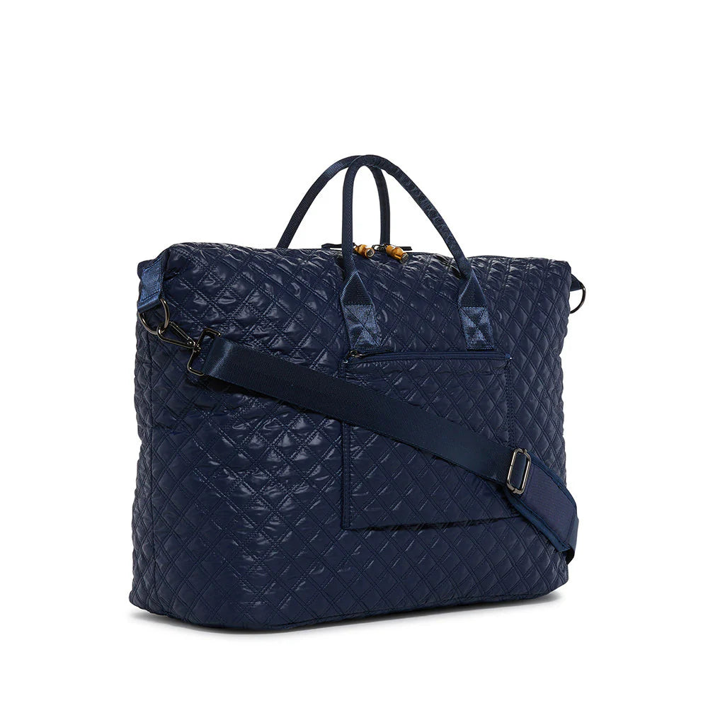 OVERPACKER - DUFFEL NAVY QUILT LINED IN ANTIBES