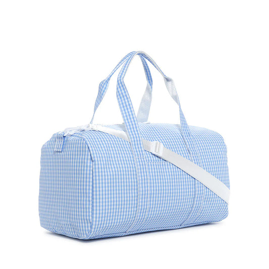 WEEKENDER DUFFEL BAG - GINGHAM SKY