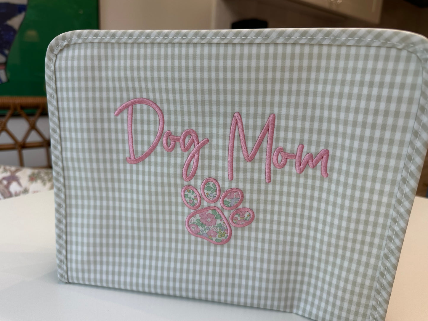 “Dog Mom” large TRVL bag