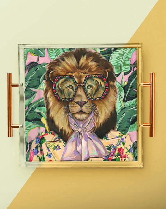 Louis The Lion Large Tray