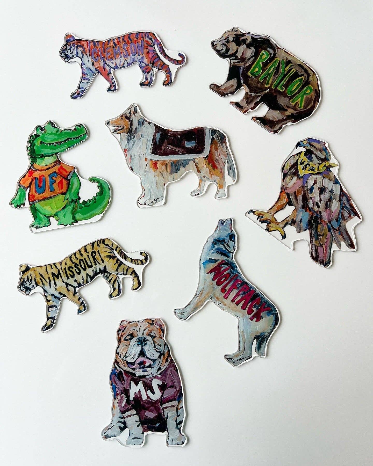 "Rev" acrylic shelfie