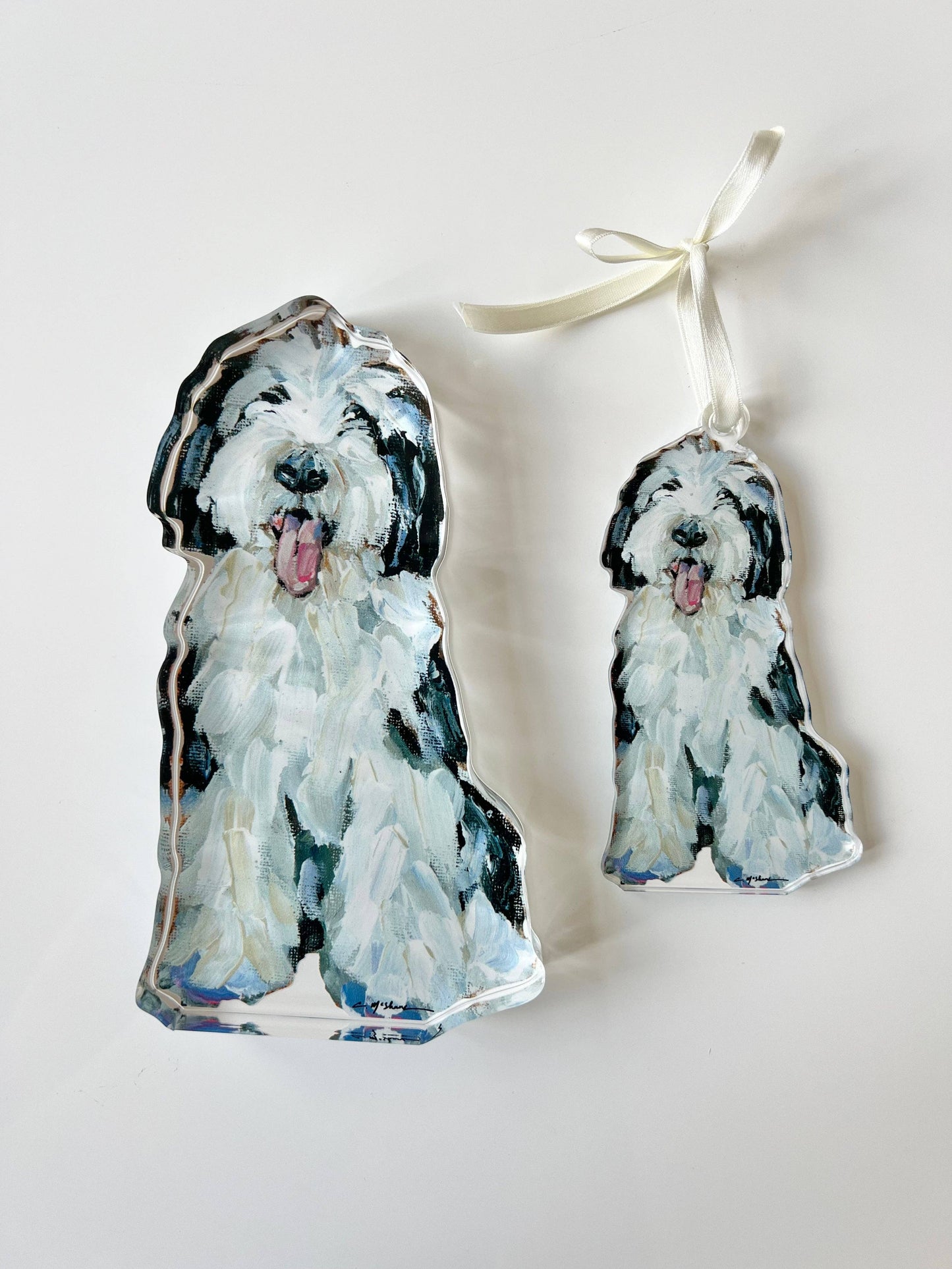"Sheepadoodle II" ornament