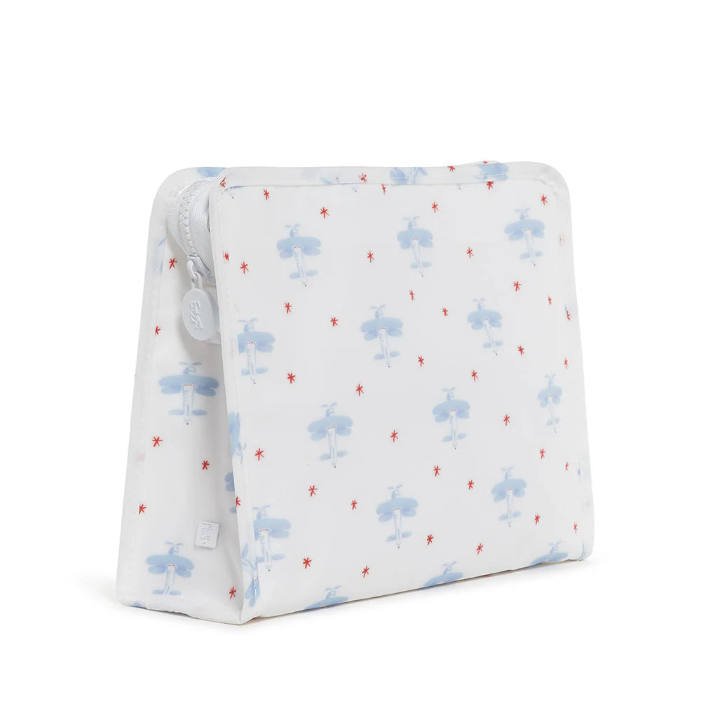 ROADIE LARGE ZIP POUCH - DAVID'S AIRPLANE