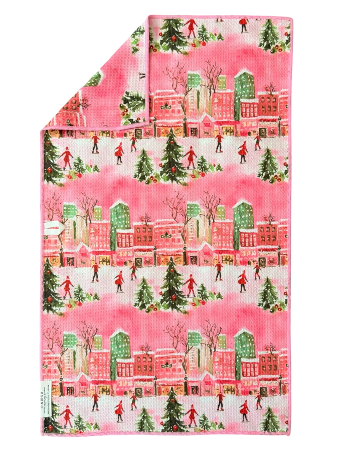 City Sidewalks: Double-Sided Hand Towel