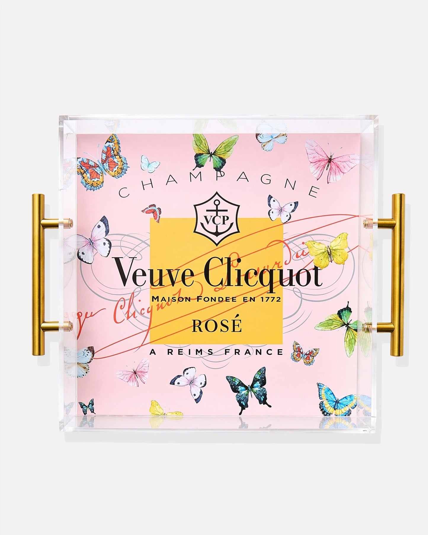 Rose Butterfly Large Tray