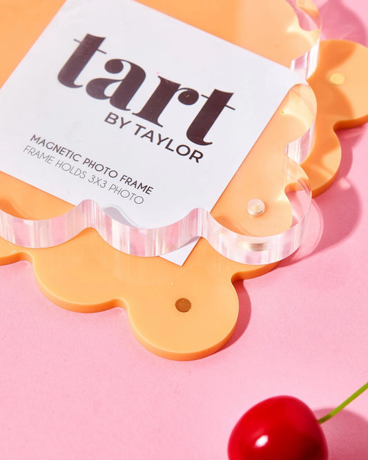 Orange Sherbet Mini Acrylic Picture Frame