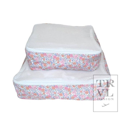 Mini Squad Packing Cubes - Garden Floral