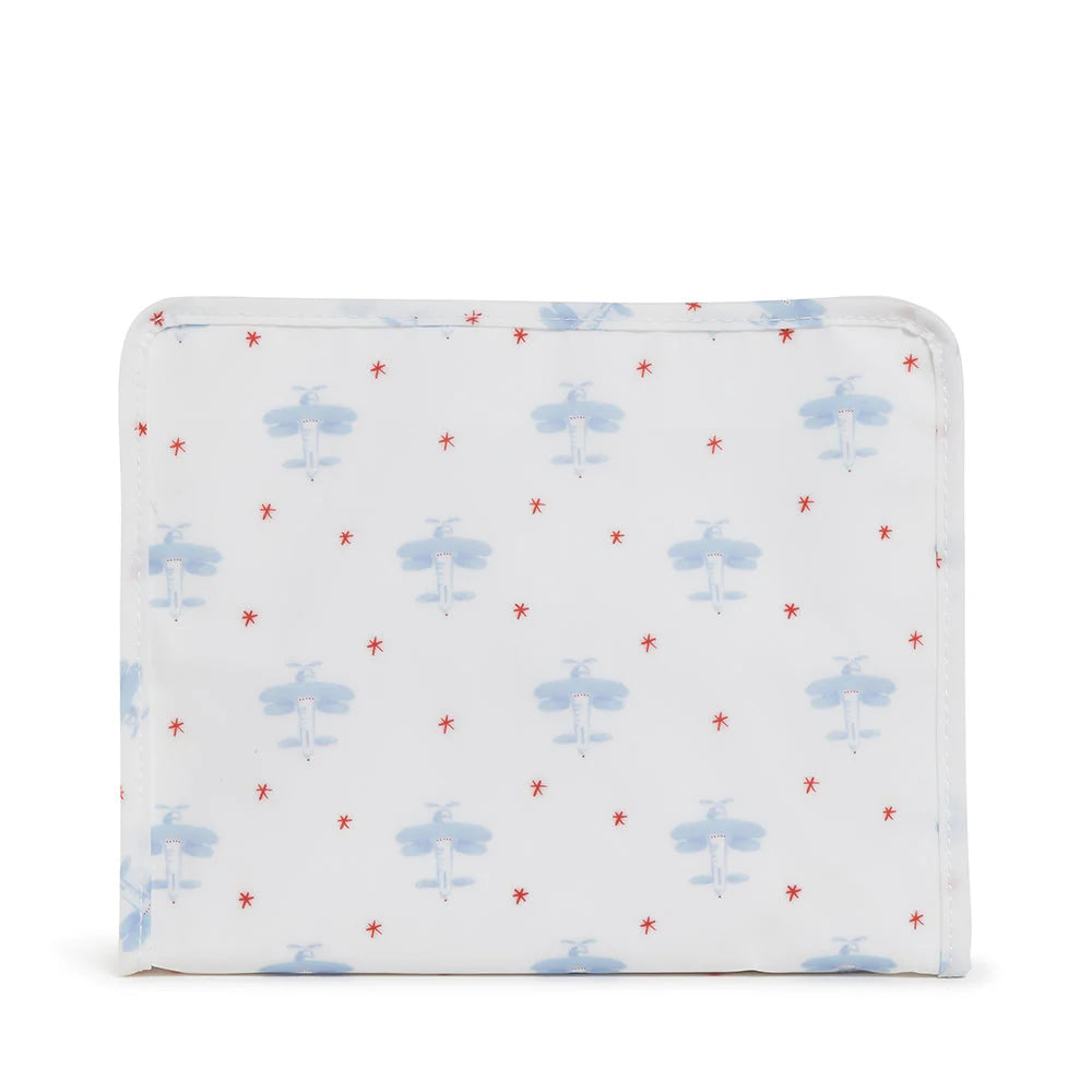 ROADIE LARGE ZIP POUCH - DAVID'S AIRPLANE