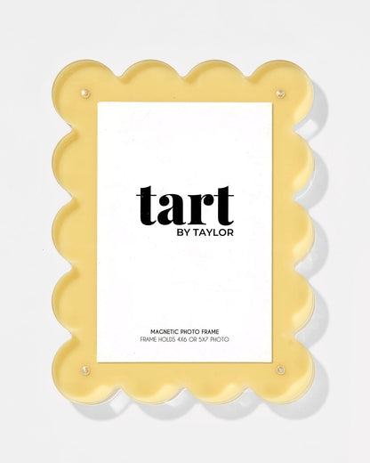 Butter Yellow Acrylic Picture Frame