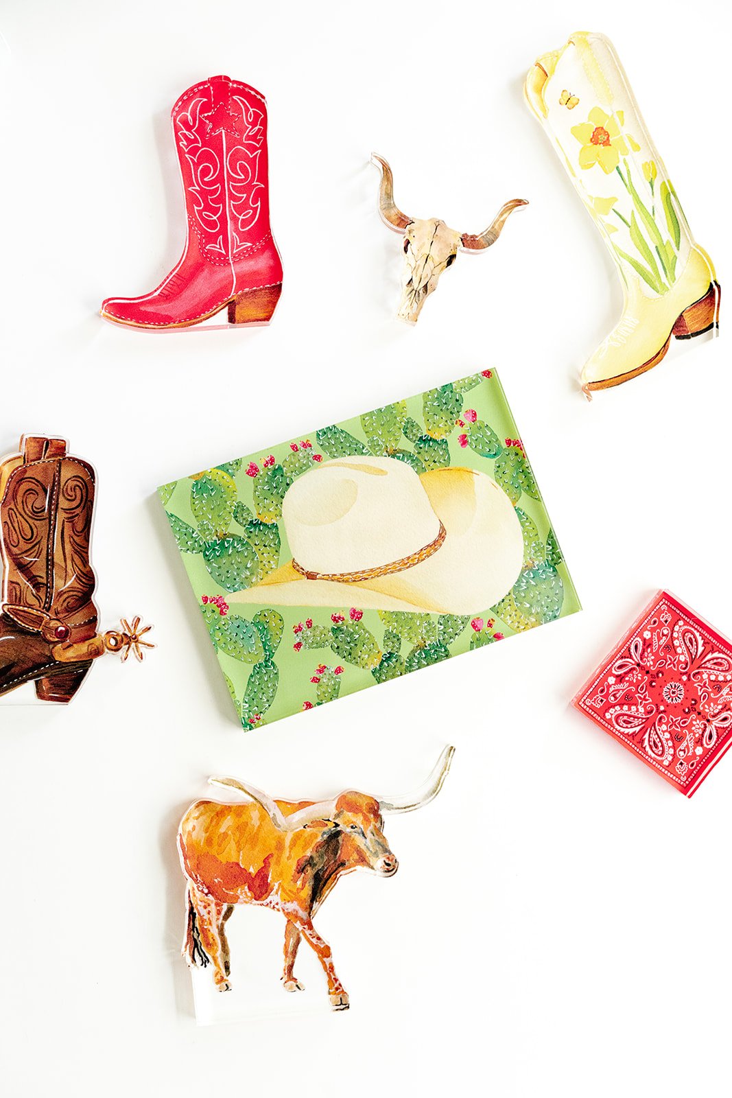 Longhorn Acrylic Art Block Large