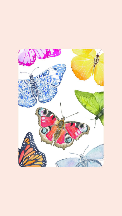 Butterfly Playing Cards with Acrylic Box