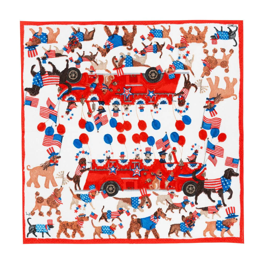 Join The Parade Cocktail Napkins - 20 Per Package
