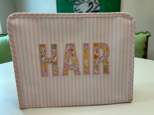 ROADIE LARGE ZIP POUCH-“Hair”