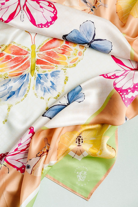 Bright Butterfly Scarf