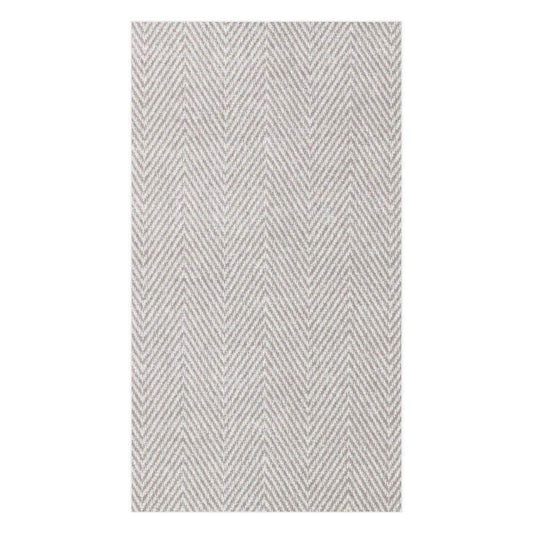 Jute Paper Linen Guest Towel Napkins in Flax - 12 Per Package