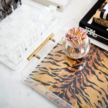 Bengal Print Large Tray