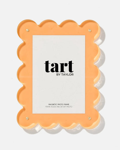 Orange Sherbet Acrylic Picture Frame