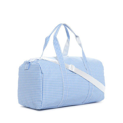 WEEKENDER DUFFEL BAG - GINGHAM SKY