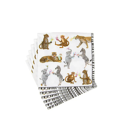 Cocktails Gone Wild Cocktail Napkins - 20 Per Package