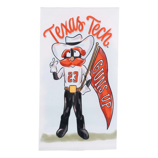 Texas Tech Mascot Tea Towel