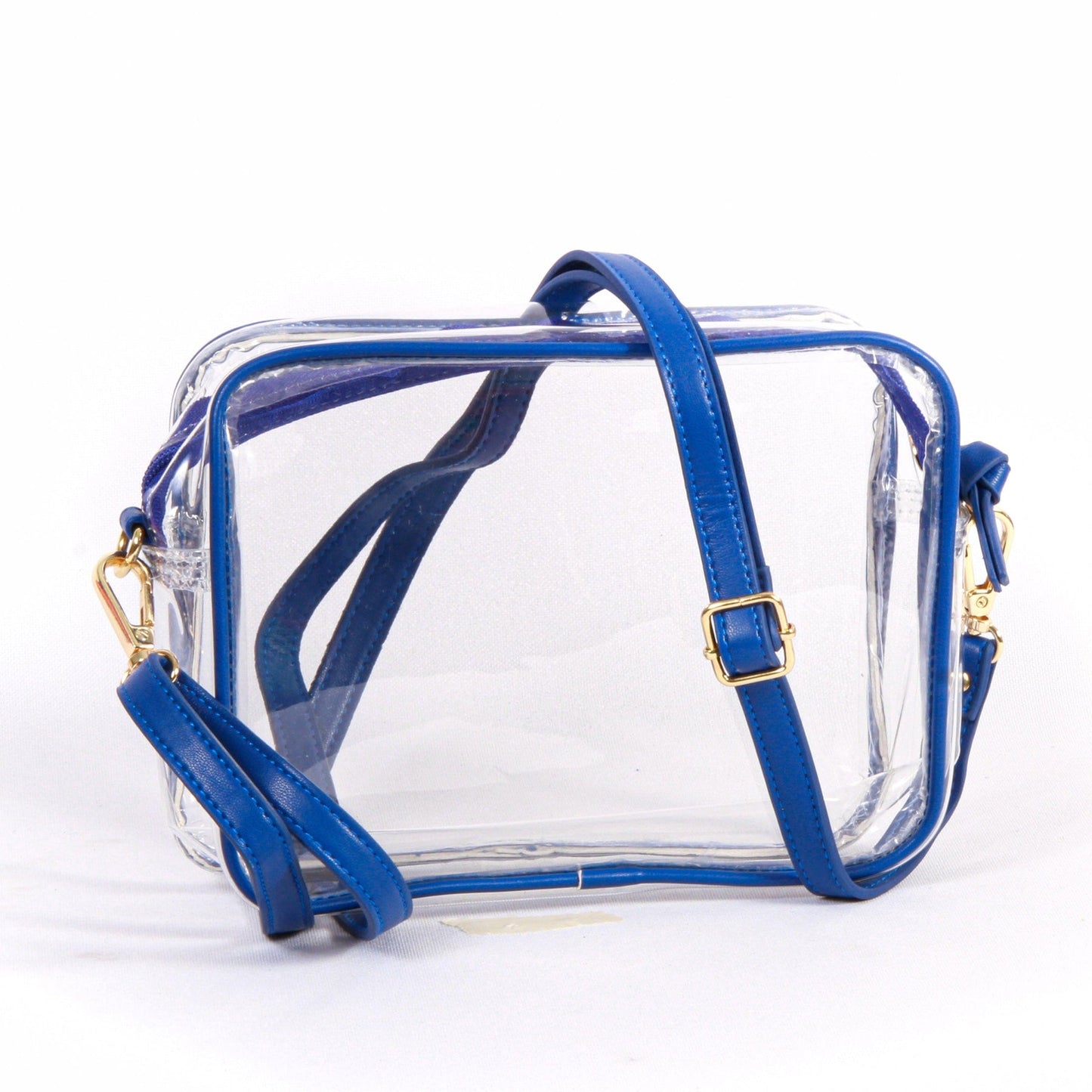 BRIDGET CLEAR PURSE - ROYAL