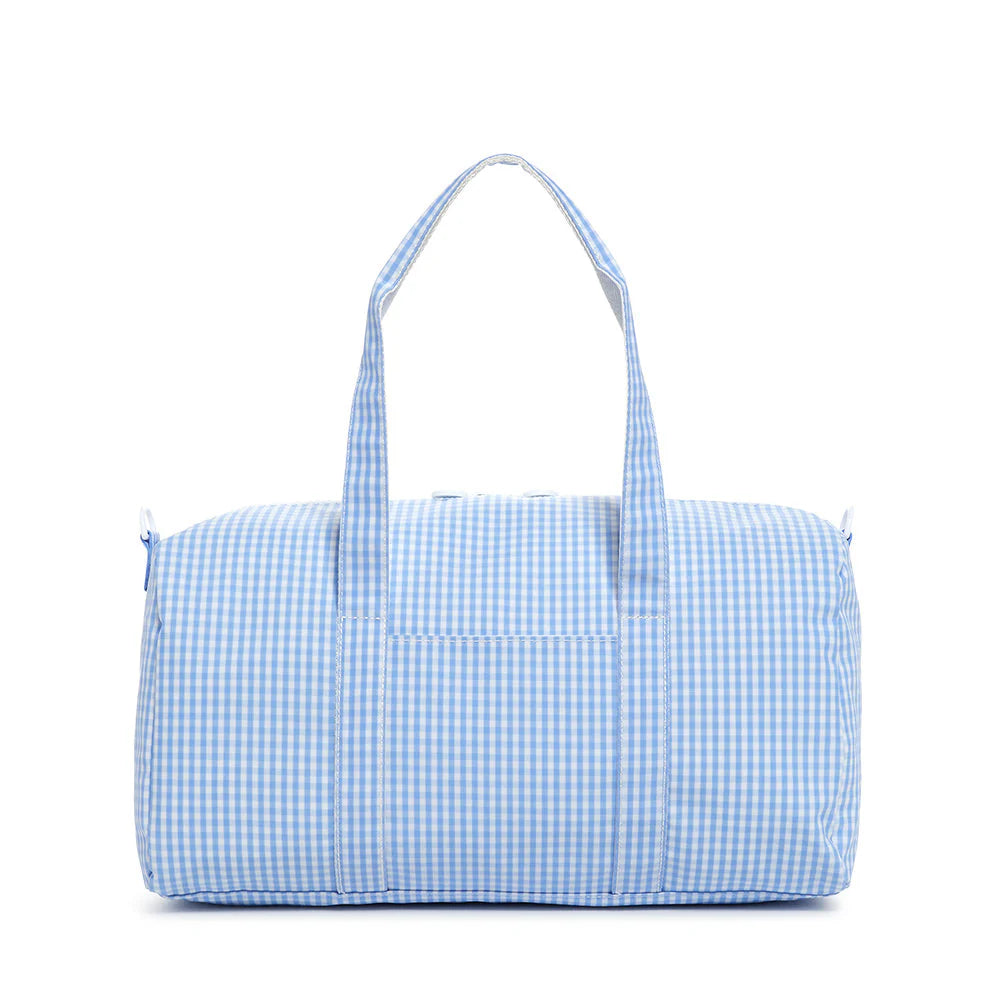 WEEKENDER DUFFEL BAG - GINGHAM SKY
