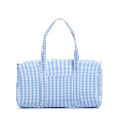 WEEKENDER DUFFEL BAG - GINGHAM SKY