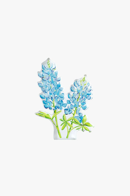 Bluebonnet Acrylic Art Block Small