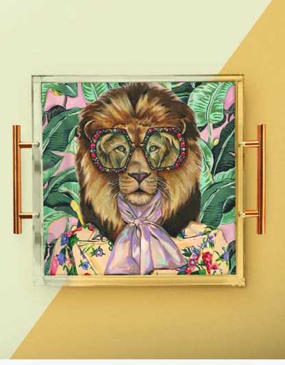 Louis The Lion Large Tray
