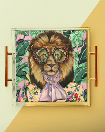 Louis The Lion Large Tray