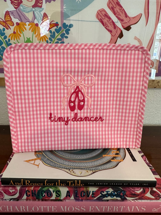 Monogrammed “Tiny Dancer” Large TRVL Roadie