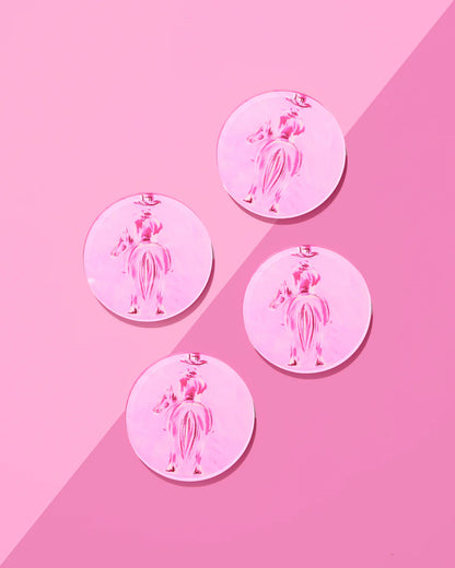 Mustang Sally Coasters-Set of 4