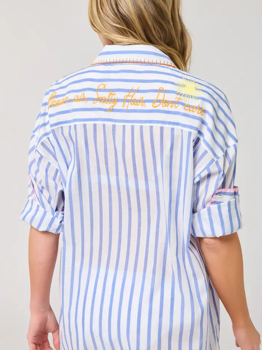 "Beach/Ocean Air" Cover-Up Shirts