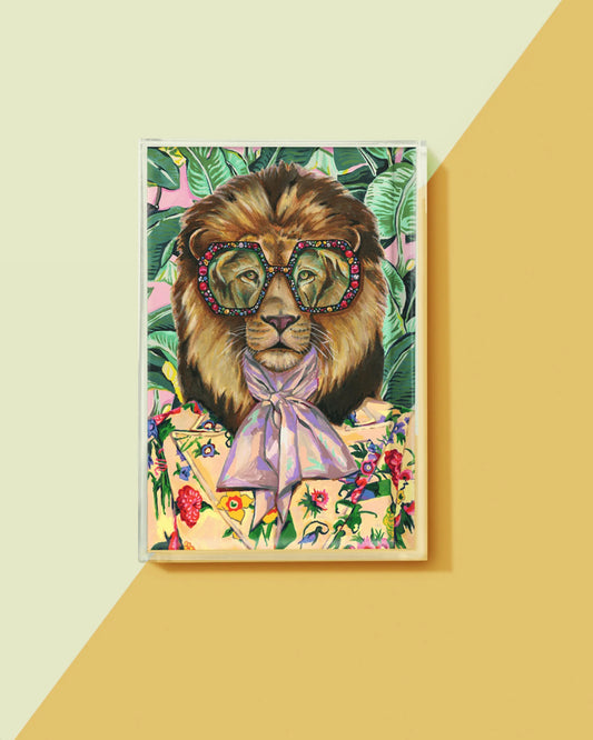 LOUIS THE LION SMALL TRAY